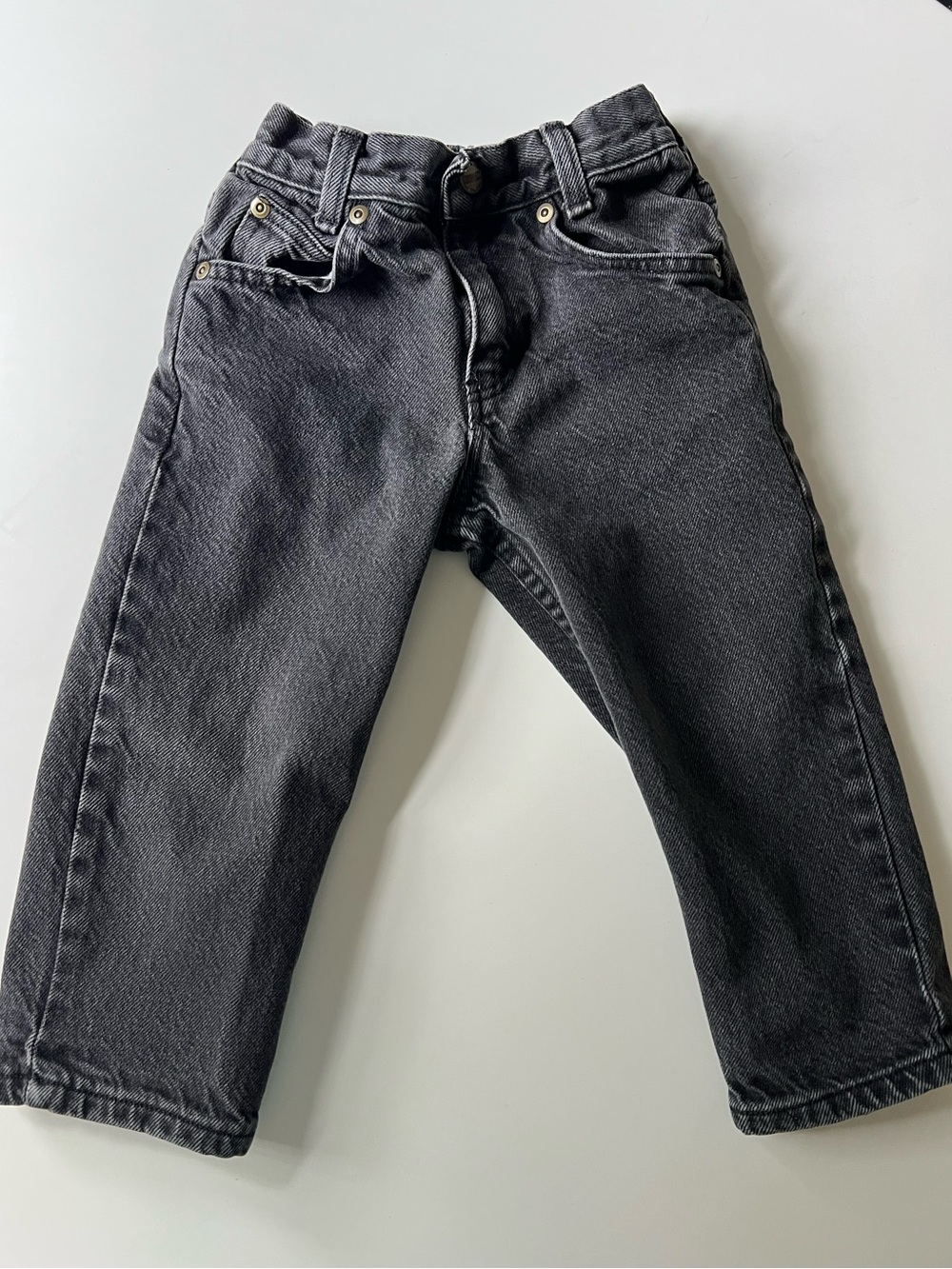 Vintage New Legends Black Denim Jeans Size 3T
